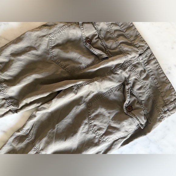 J. Crew Cotton Linen Cargo Crop Pants - Women’s Size 10 “City Fit” - Picture 10 of 12